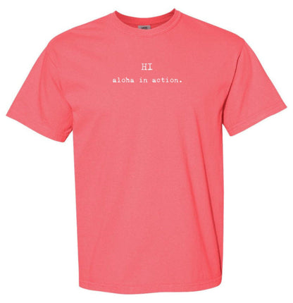 HI aloha in action.